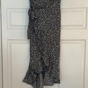 Black and White Print skirt